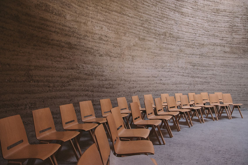 Empty Chairs in Lecture Room